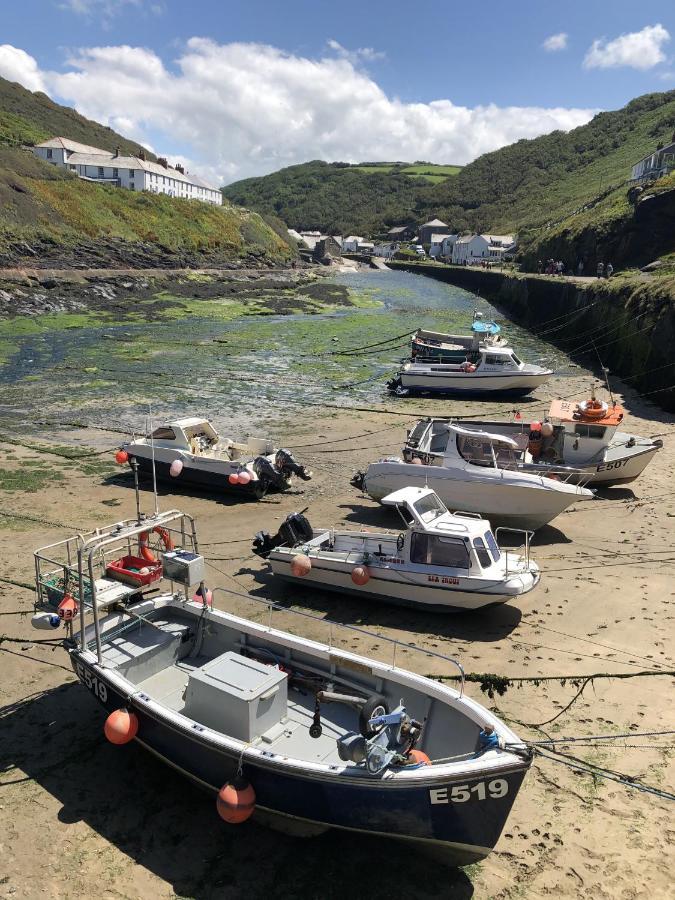 Polrunny Farm Seaberry Cottage With A Sea View And Log Burner Boscastle Luaran gambar