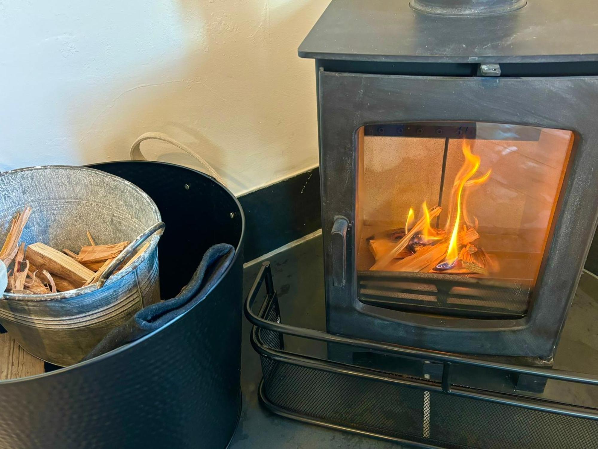 Polrunny Farm Seaberry Cottage With A Sea View And Log Burner Boscastle Luaran gambar